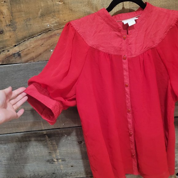 Maeve button up short sleeve shirt - Picture 4 of 6
